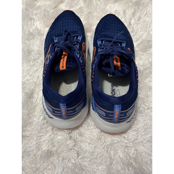 Brooks Glycerin GTS 20 Men’s Running Shoe,‎ in the Blue Depths Orange Size 10.5 main image 6